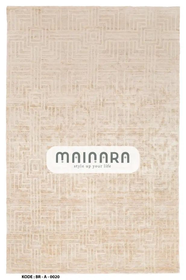 Karpet Abstrak (BR-A-0020) - Brown