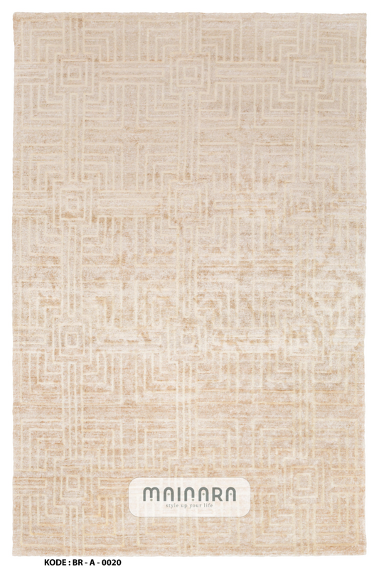 Karpet Abstrak (BR-A-0020) - Brown