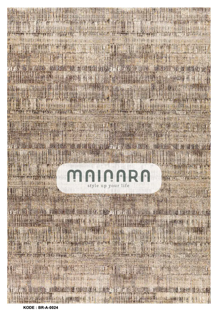 Karpet Abstrak (BR-A-0024) - Brown