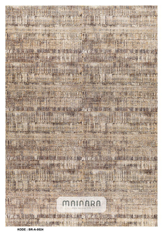Karpet Abstrak (BR-A-0024) - Brown