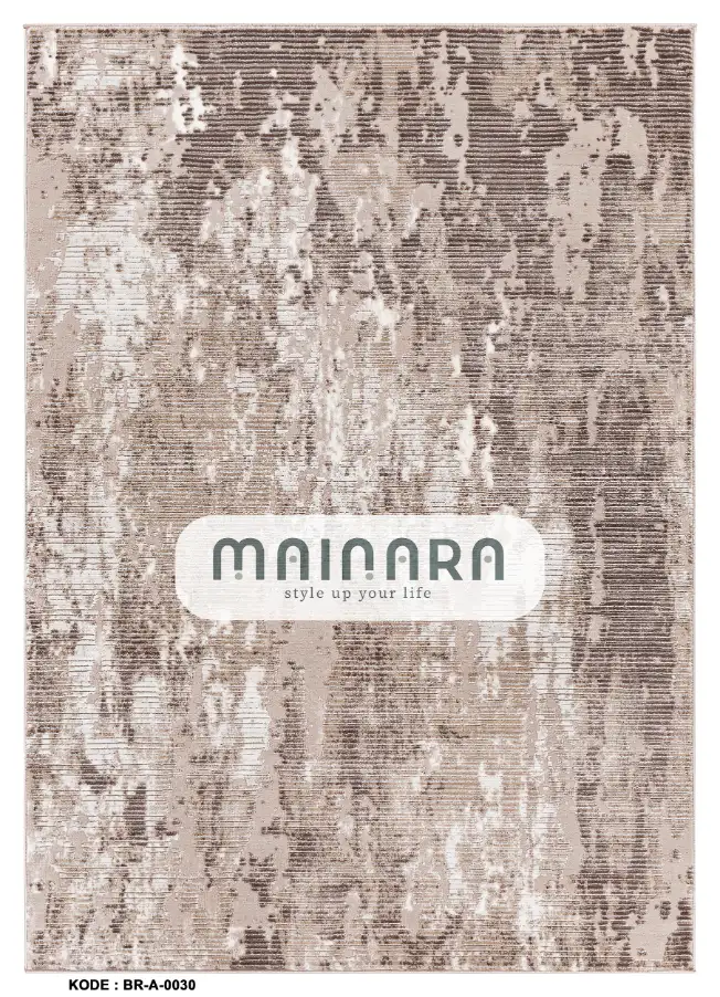 Karpet Abstrak (BR-A-0030) - Brown