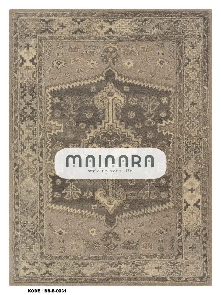 Karpet Bohemian (BR-B-0031) - Brown