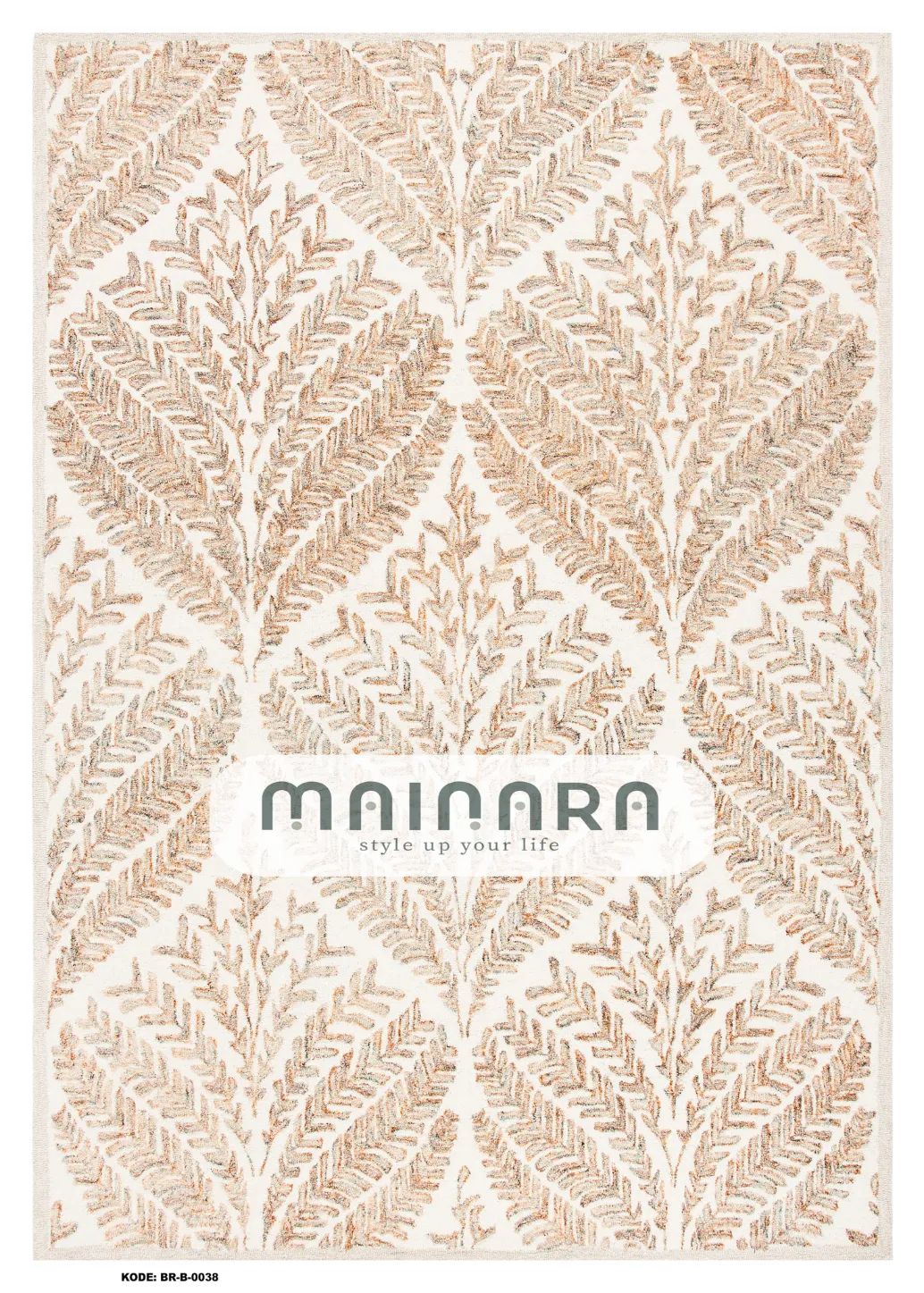 Karpet Bohemian (BR-B-0038) - Cream