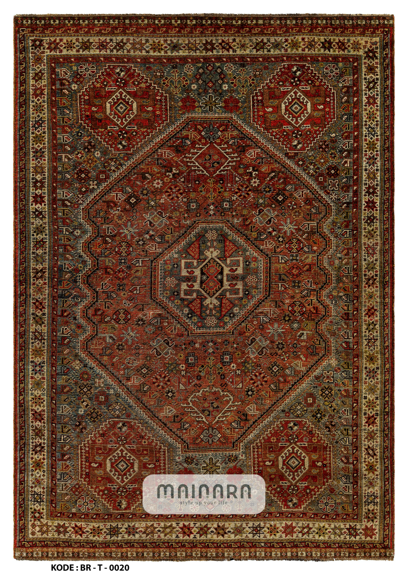 Karpet Tradisional (BR-T-0020) - Brown