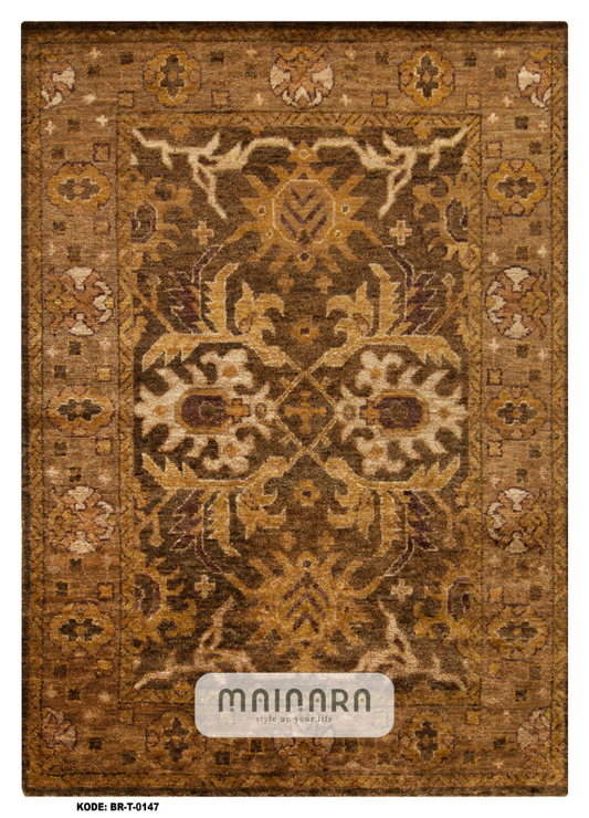 Karpet Tradisional (BR-T-0147) - Brown