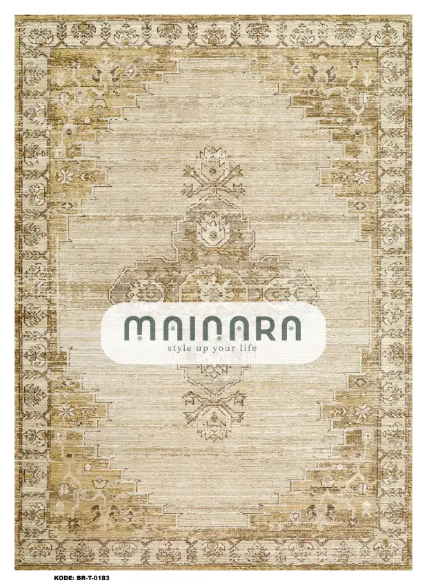 Karpet Tradisional (BR-T-0183) - Brown