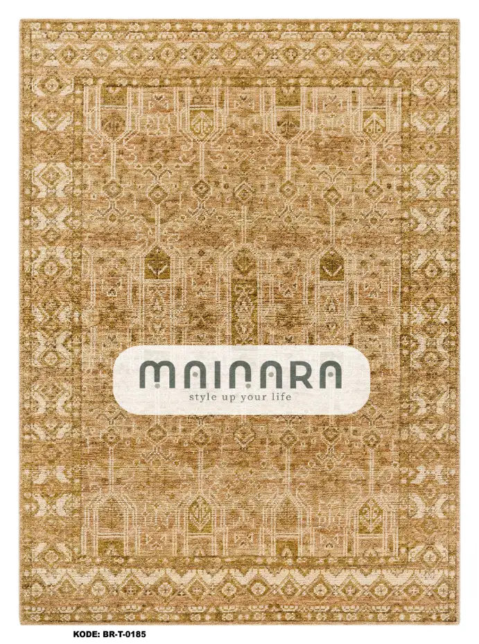 Karpet Tradisional (BR-T-0185) - Cream