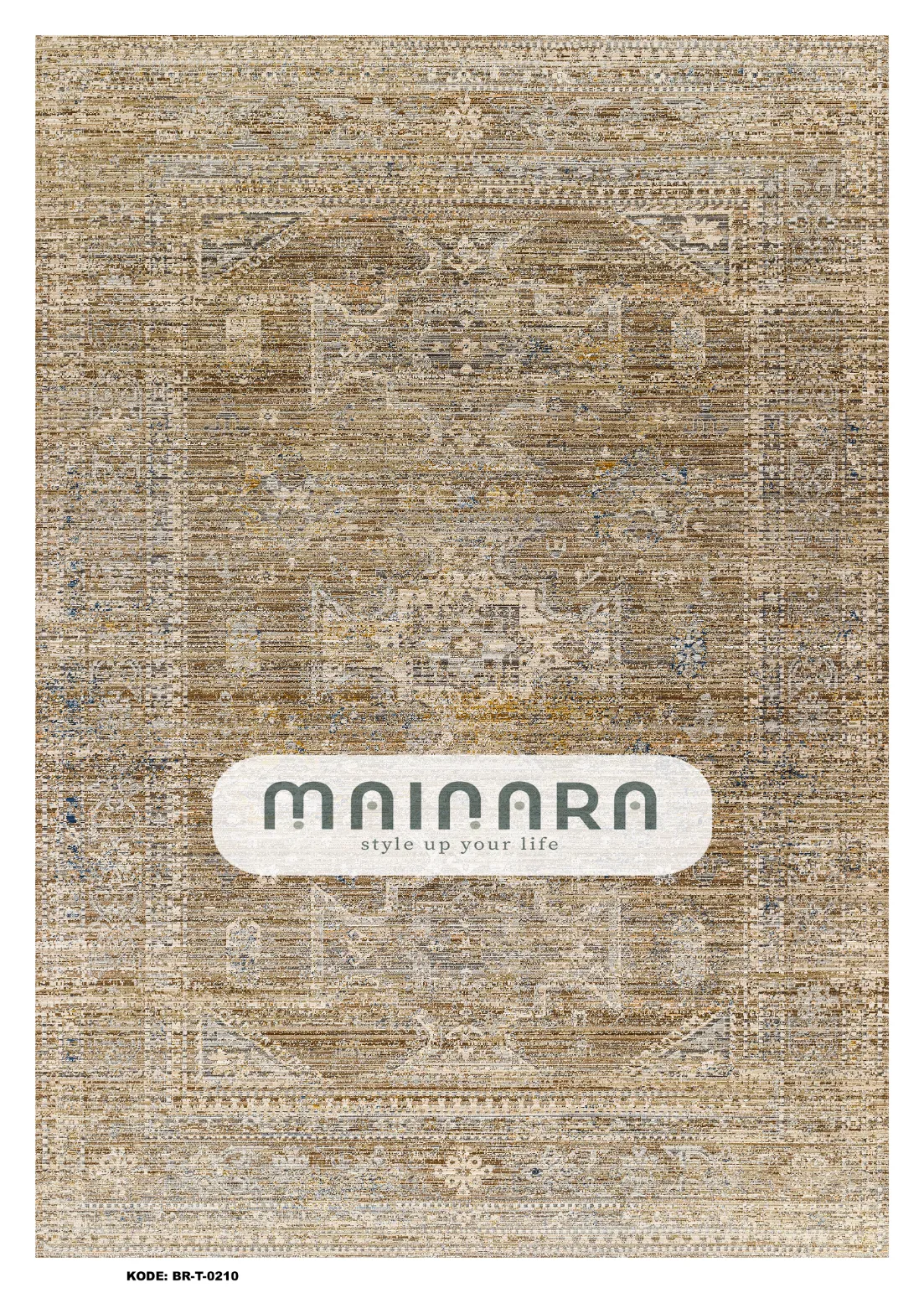 Karpet Tradisional (BR-T-0210) - Brown