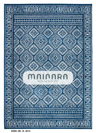 Karpet Bohemian (BU-B-0014) - Blue