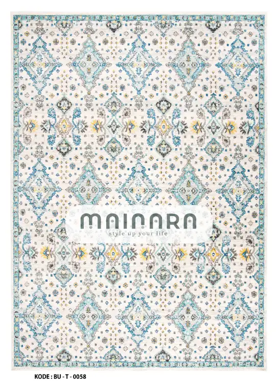 Karpet Tradisional (BU-T-0058) - Blue