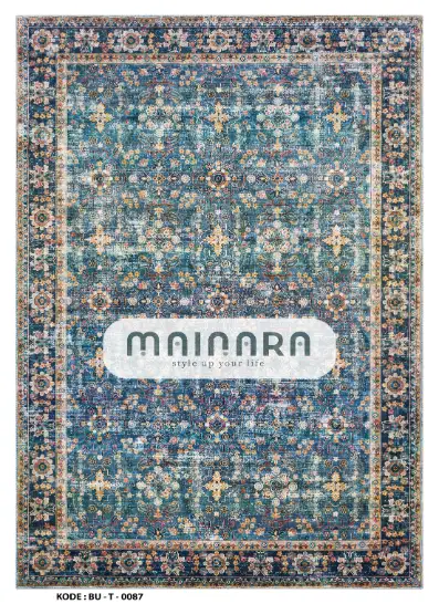 Karpet Tradisional (BU-T-0087) - Blue