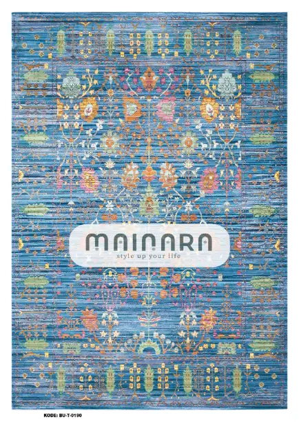 Karpet Tradisional (BU-T-0190) - Blue