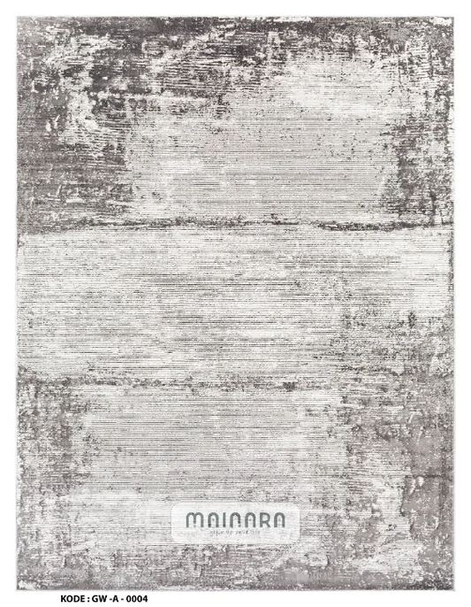 Karpet Abstrak (GW-A-0004) - Grey