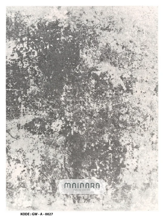 Karpet Abstrak (GW-A-0027) - Grey