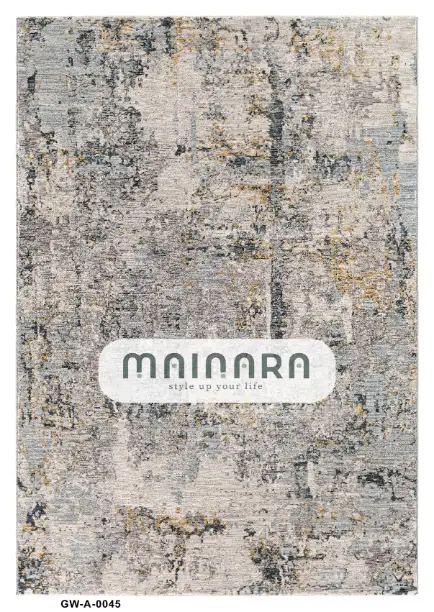 Karpet Abstrak (GW-A-0045) - Grey,Cream