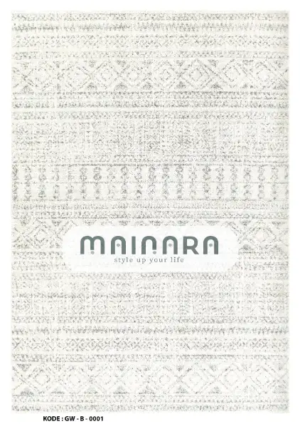 Karpet Bohemian (GW-B-0001) - Grey