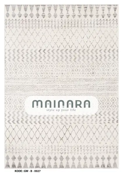 Karpet Bohemian (GW-B-0027) - Grey