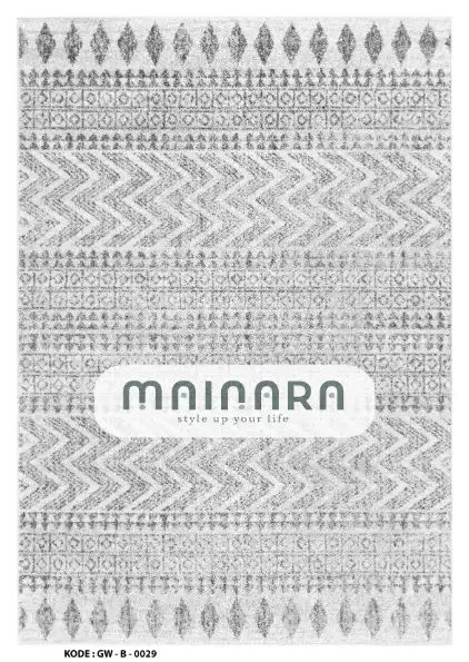Karpet Bohemian (GW-B-0029) - Grey