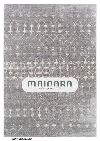 Karpet Bohemian (GW-B-0042) - Grey