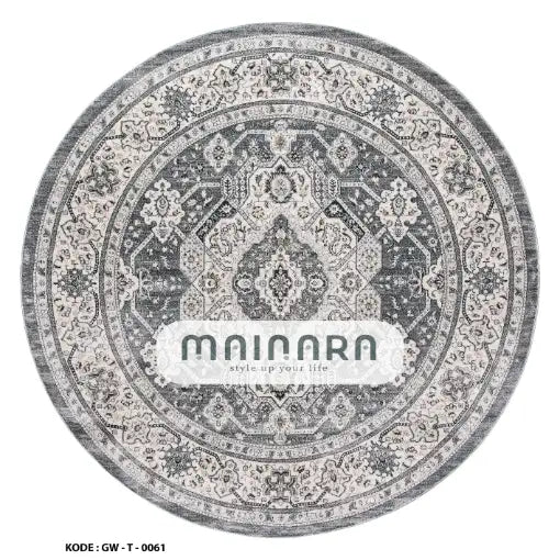 Karpet Tradisional (GW-T-0061) - Grey