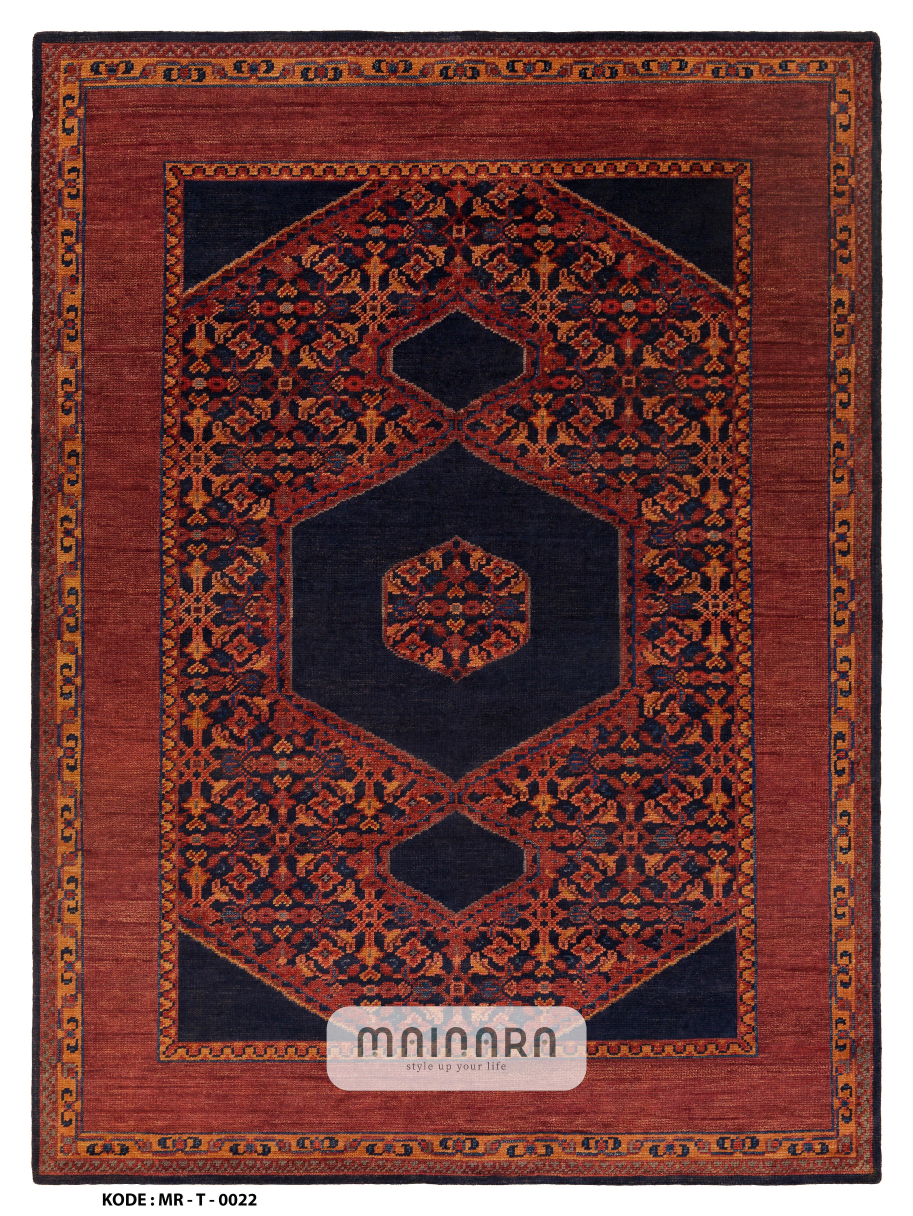Karpet Tradisional (MR-T-0022) - Red,Maroon