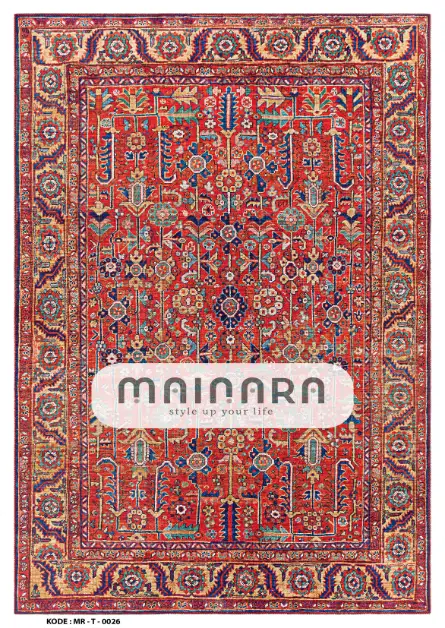 Karpet Tradisional (MR-T-0026) - Red