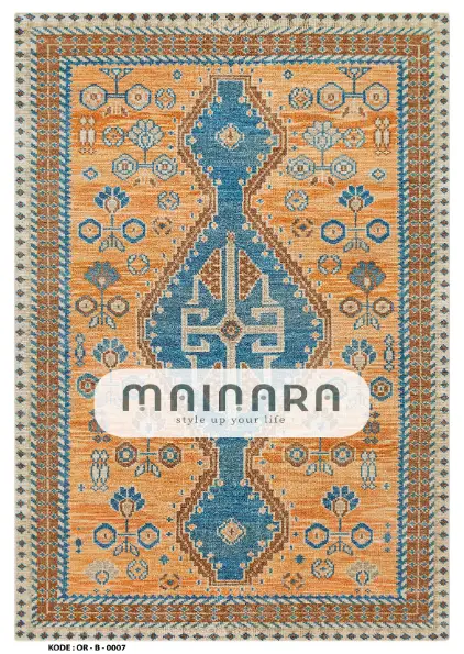 Karpet Bohemian (OR-B-0007) - Orange