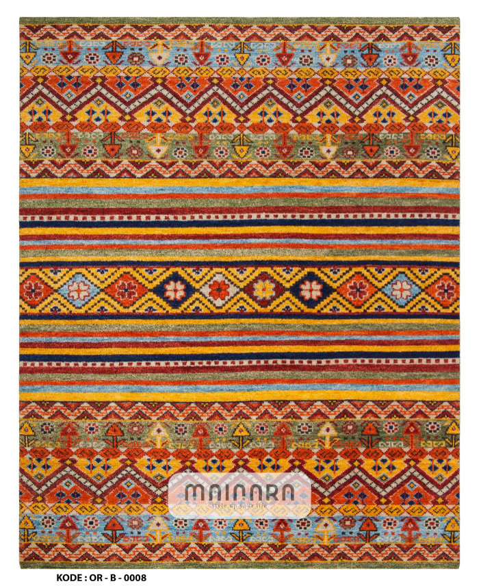 Karpet Bohemian (OR-B-0008) - Orange
