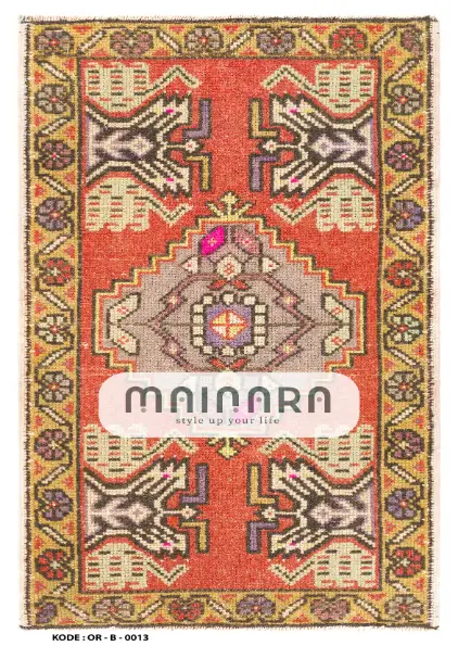 Karpet Bohemian (OR-B-0013) - Orange