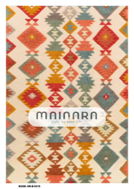 Karpet Bohemian (OR-B-0015) - Orange
