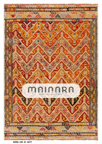 Karpet Bohemian (OR-B-0017) - Orange