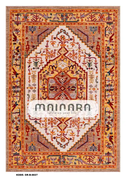 Karpet Bohemian (OR-B-0027) - Orange