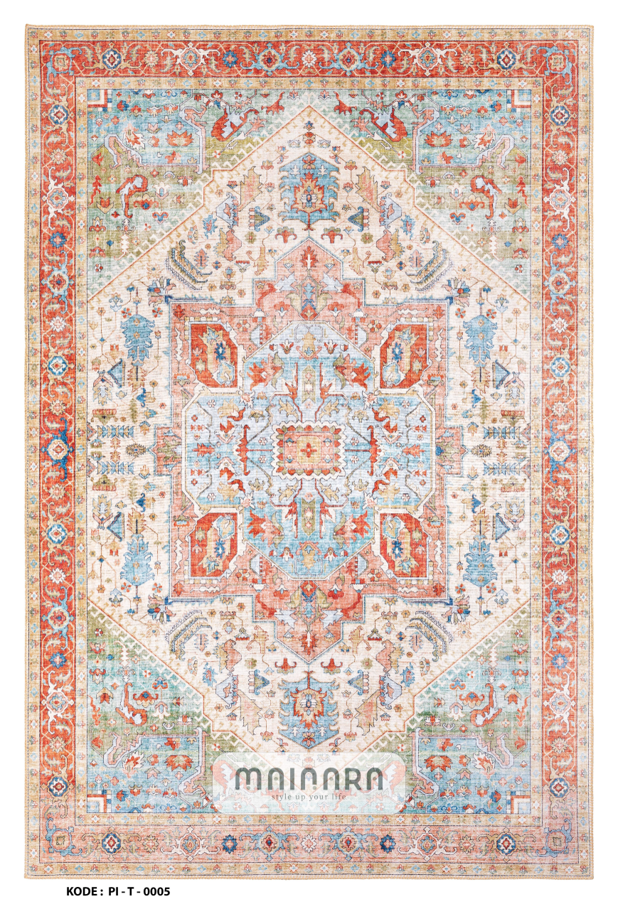 Karpet Tradisional (PI-T-0005) - Pink,Salmon