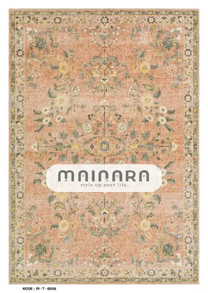 Karpet Tradisional (PI-T-0006) - Pink,Salmon