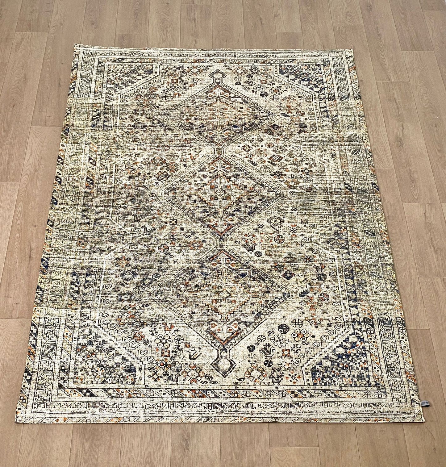 Karpet Bohemian (BR-B-0029) - Brown,Orange.Black