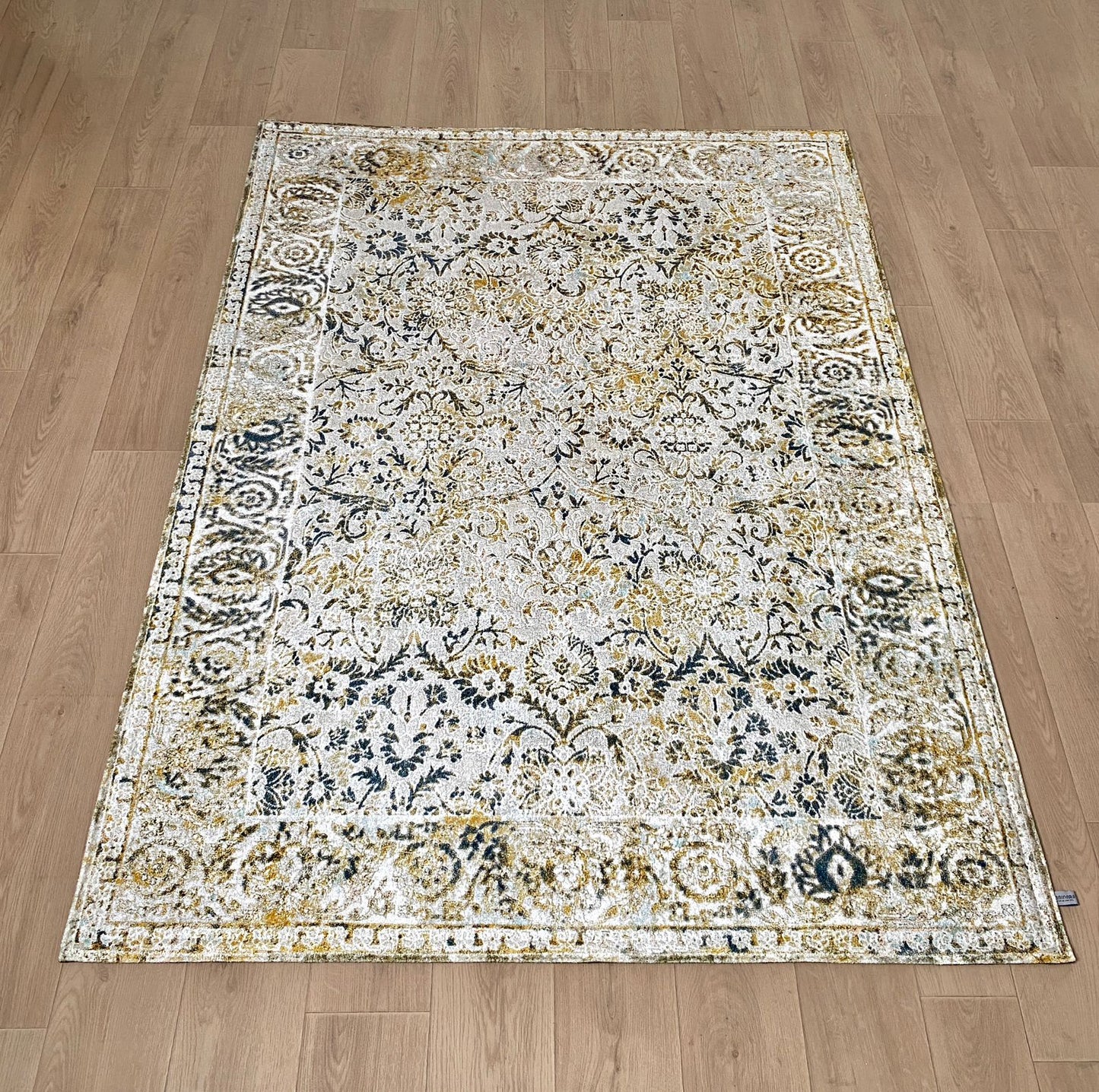 Karpet Tradisonal (YL-T-0013) - Yellow,Grey