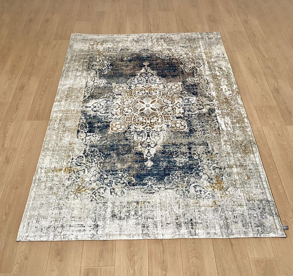 Karpet Tradisional (GW-T-0051) - Grey,Cream,Black
