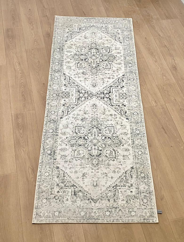 Karpet Tradisional (GW-T-0079) - Grey,Cream