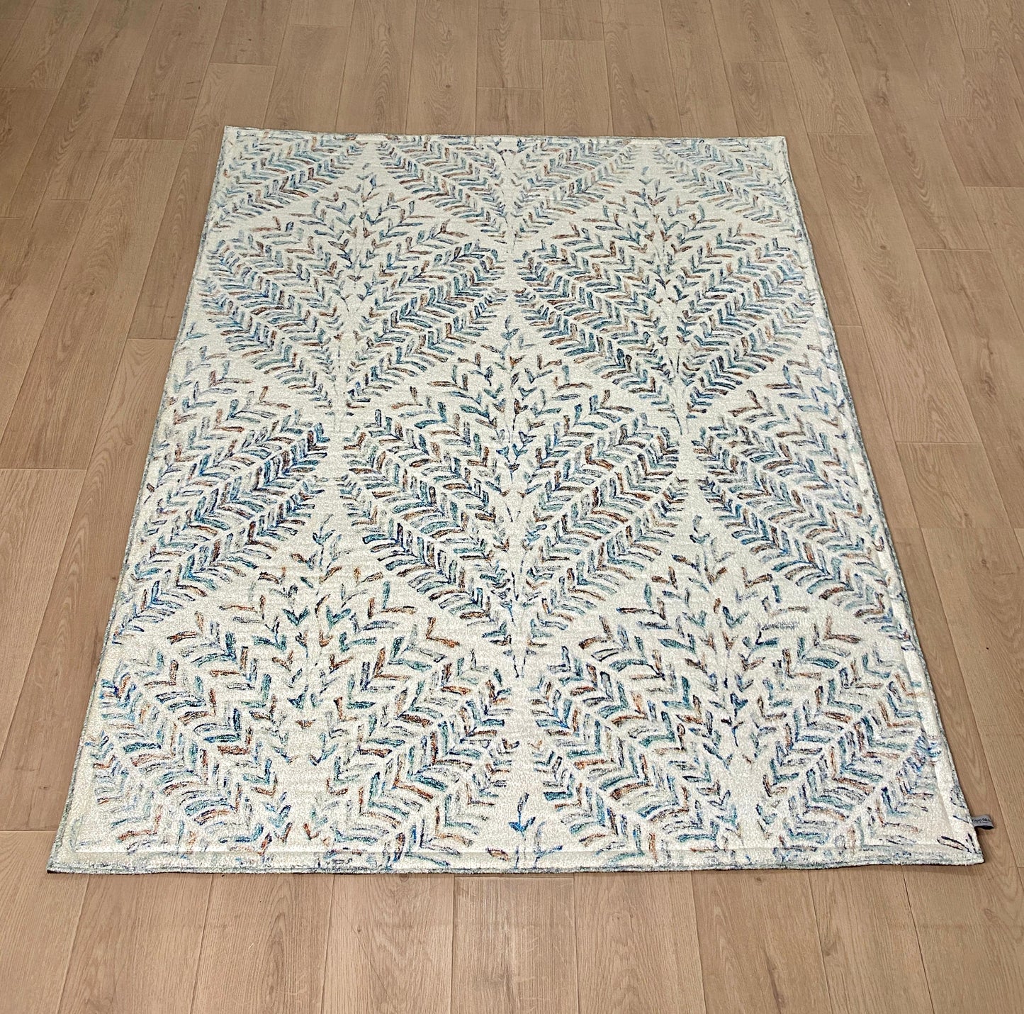 Karpet Bohemian (BU-B-0009) - Blue,Cream,Brown