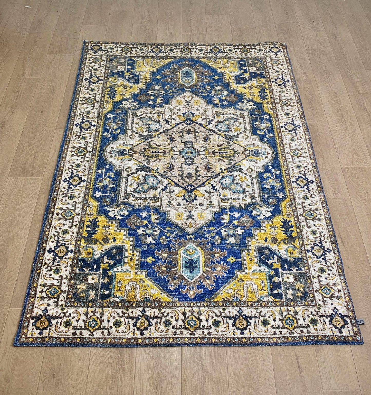 Karpet Tradisional (BU-T-0111) - Blue,Yellow,Brown