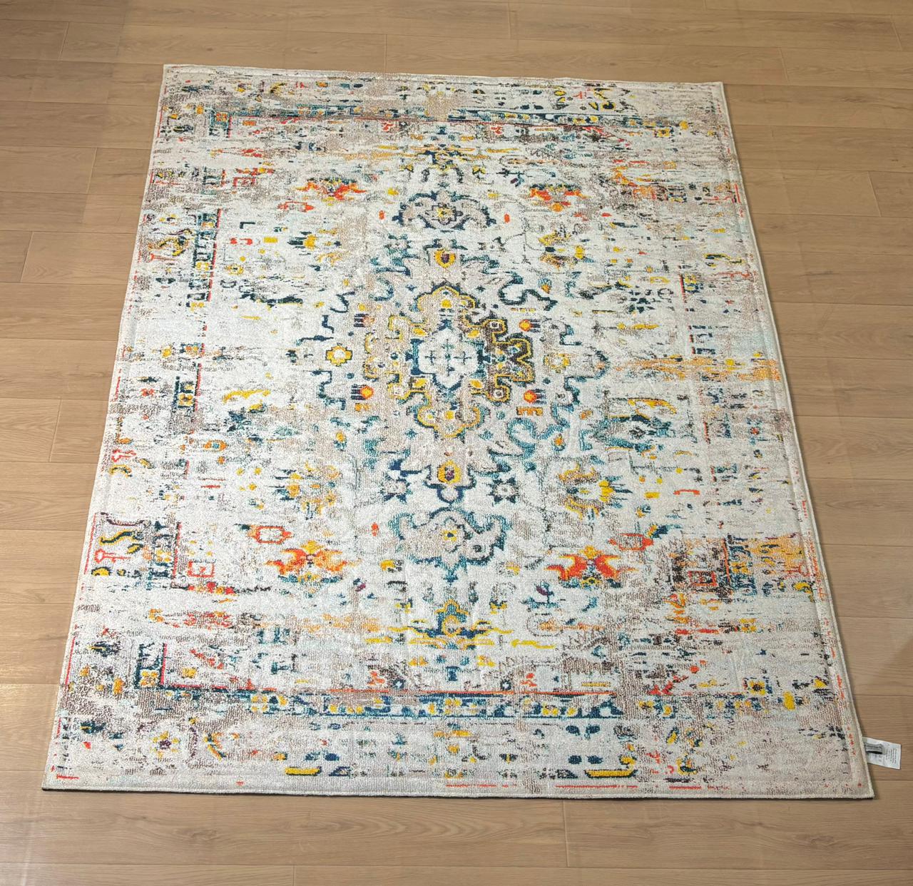 Karpet Tradisional (BR-T-0150) - Cream,Yellow