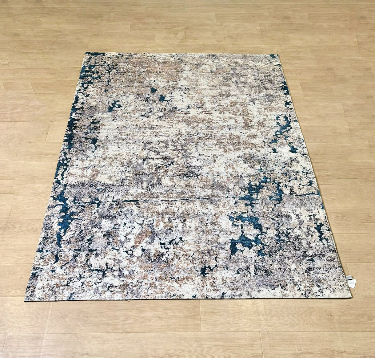 Karpet Abstrak (GW-A-0061) - Grey,Cream,Blue