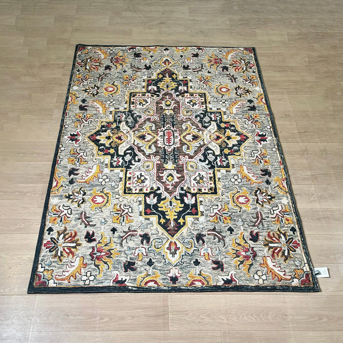 Karpet Tradisional (GW-T-0150) - Grey,Black