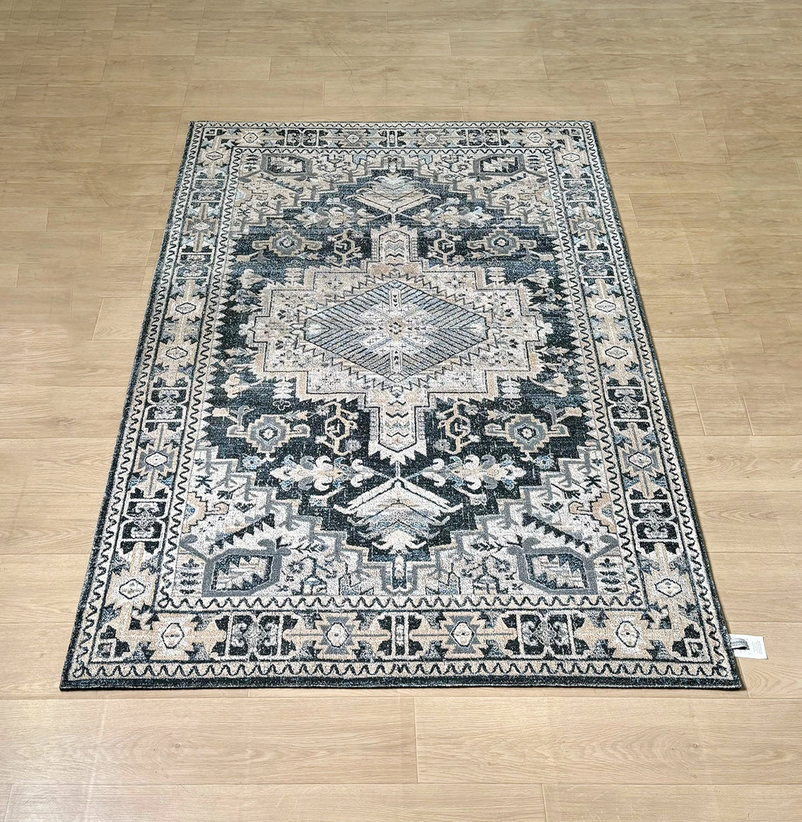 Karpet Tradisional (GW-T-0161) - Grey,Black,Blue