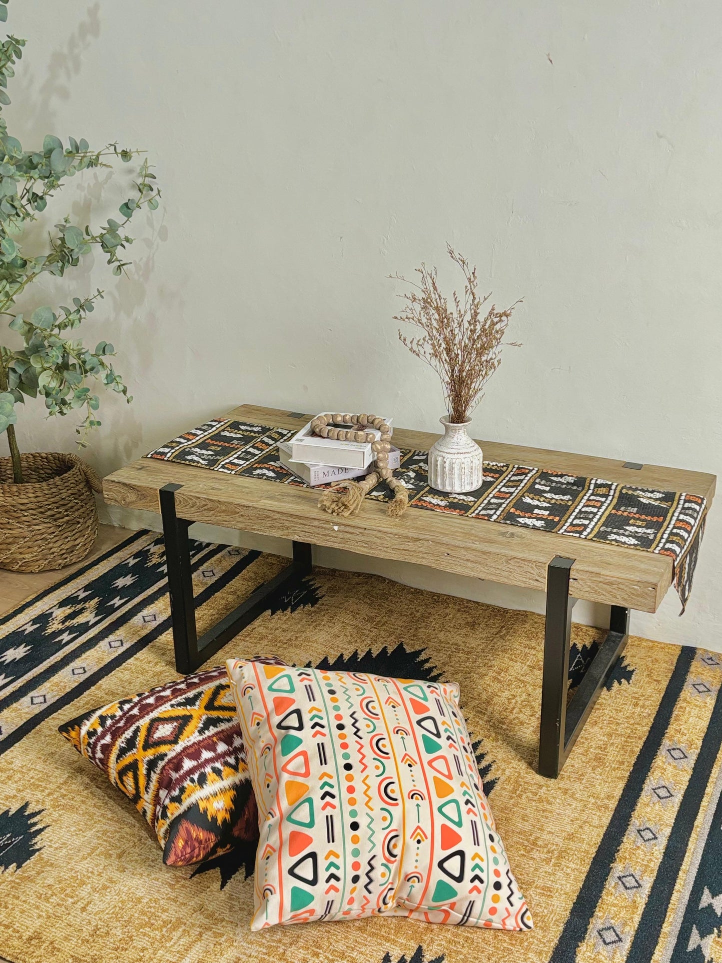 READY Table Runner Water Repellent Brown ( 30 x 160 ) - NO08