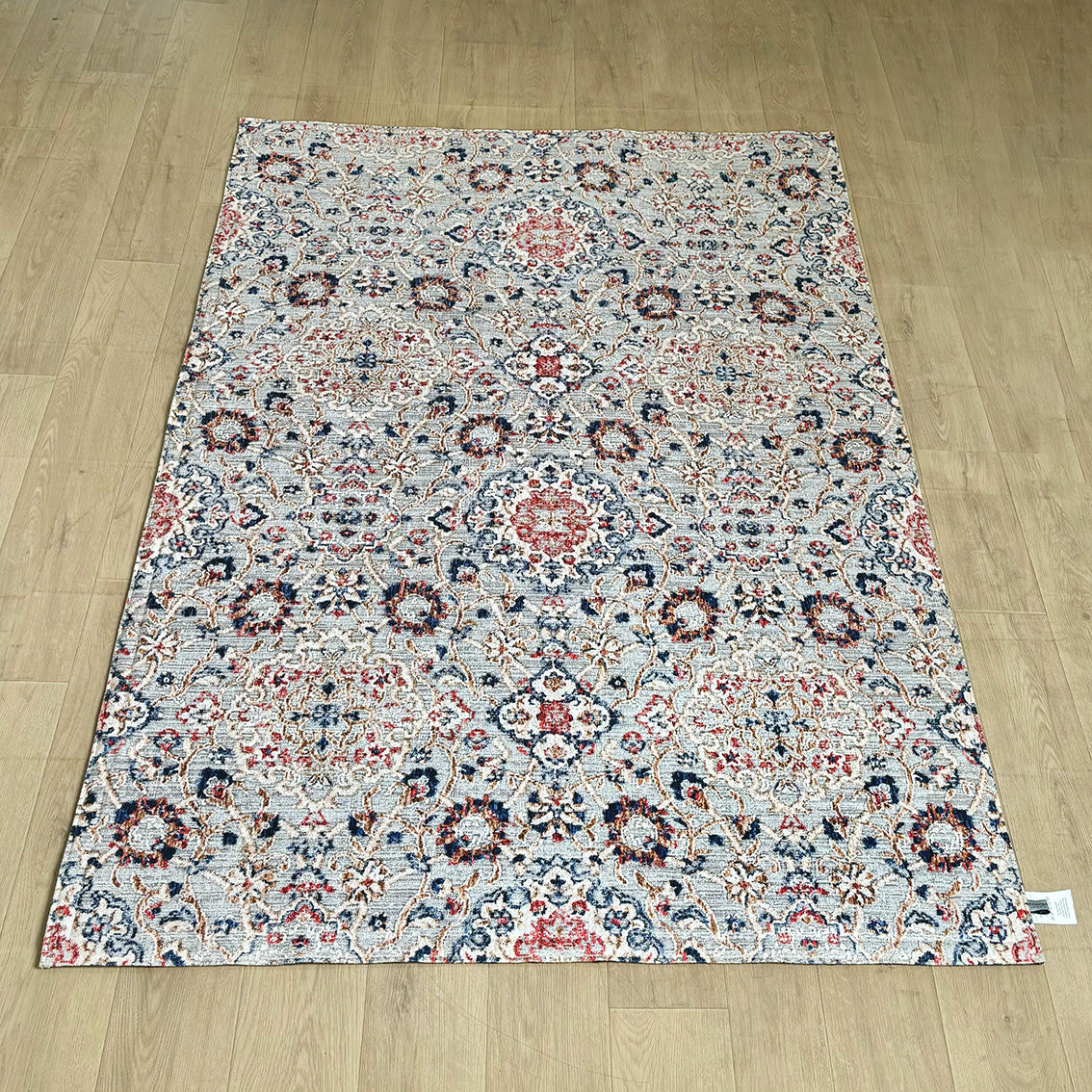 Karpet Tradisional (GW-T-0140) - Grey,,Orange,Cream