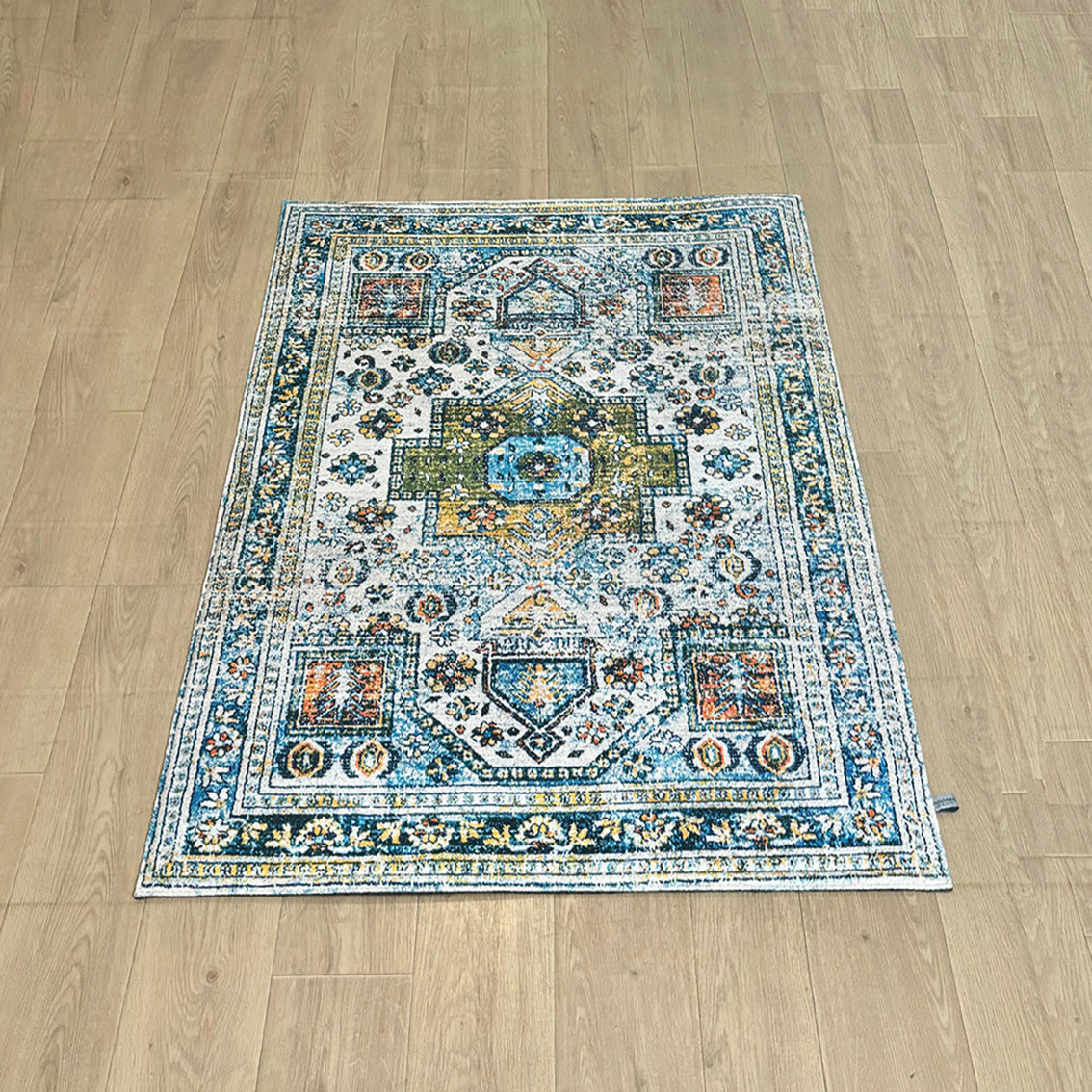 Karpet Tradisional (GR-T-0041) - Green,Blue
