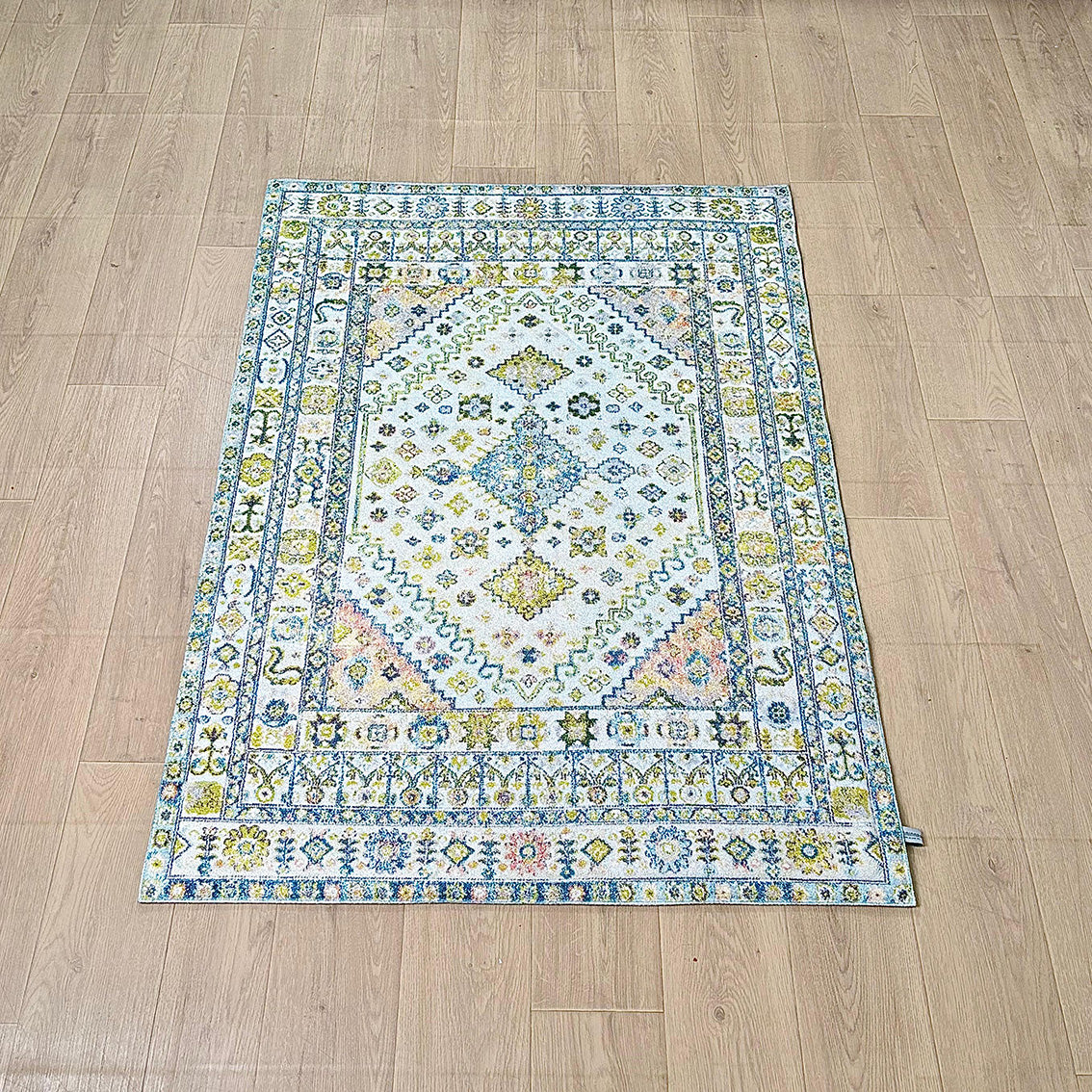 Karpet Tradisional (GR-T-0039) - Green,Lime,Blue