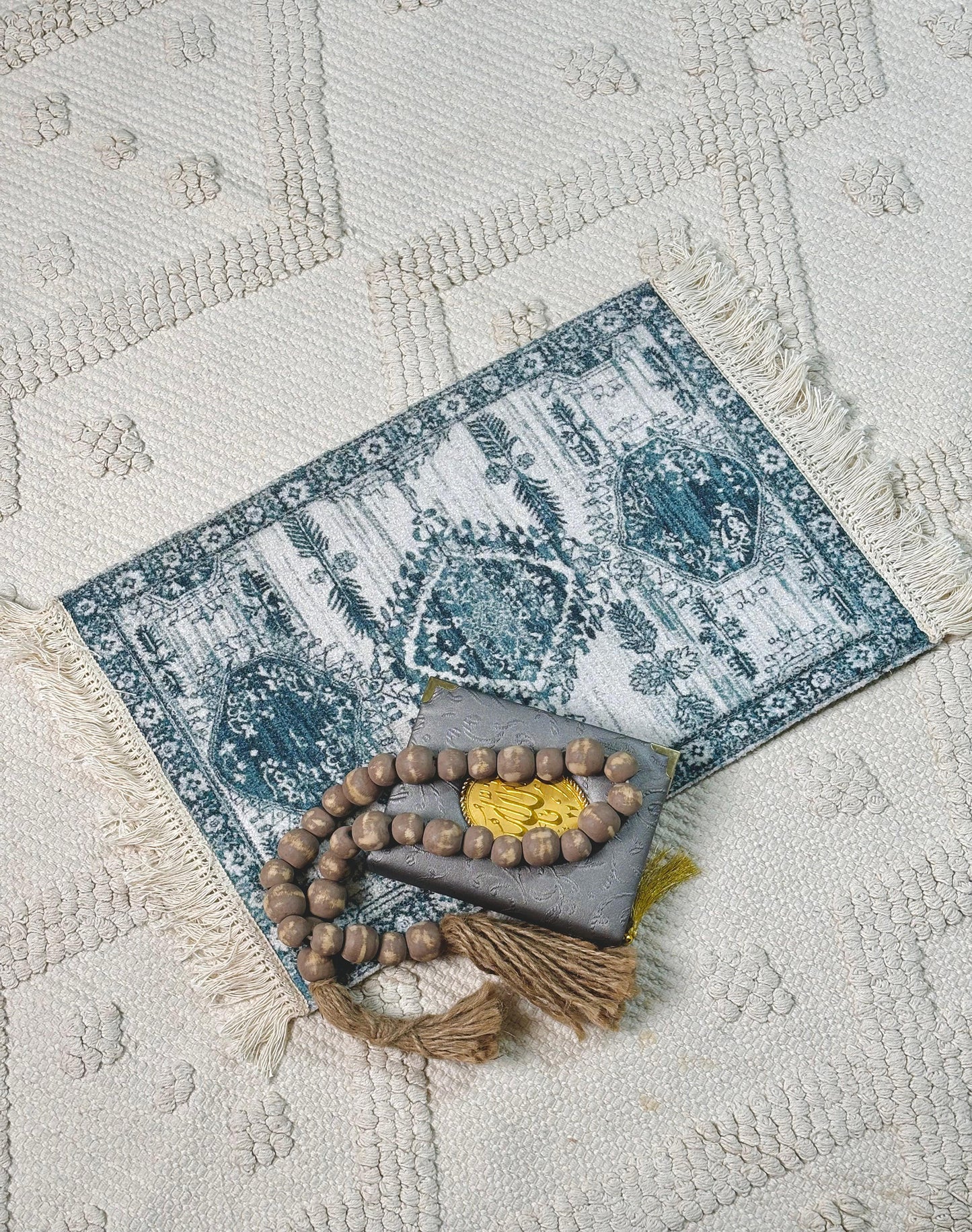 READY Mini prayer rug cantik bohemian style ( 35 x 50 ) - JJ76