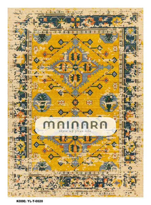 Karpet Tradisional (YL-T-0020) - Yellow